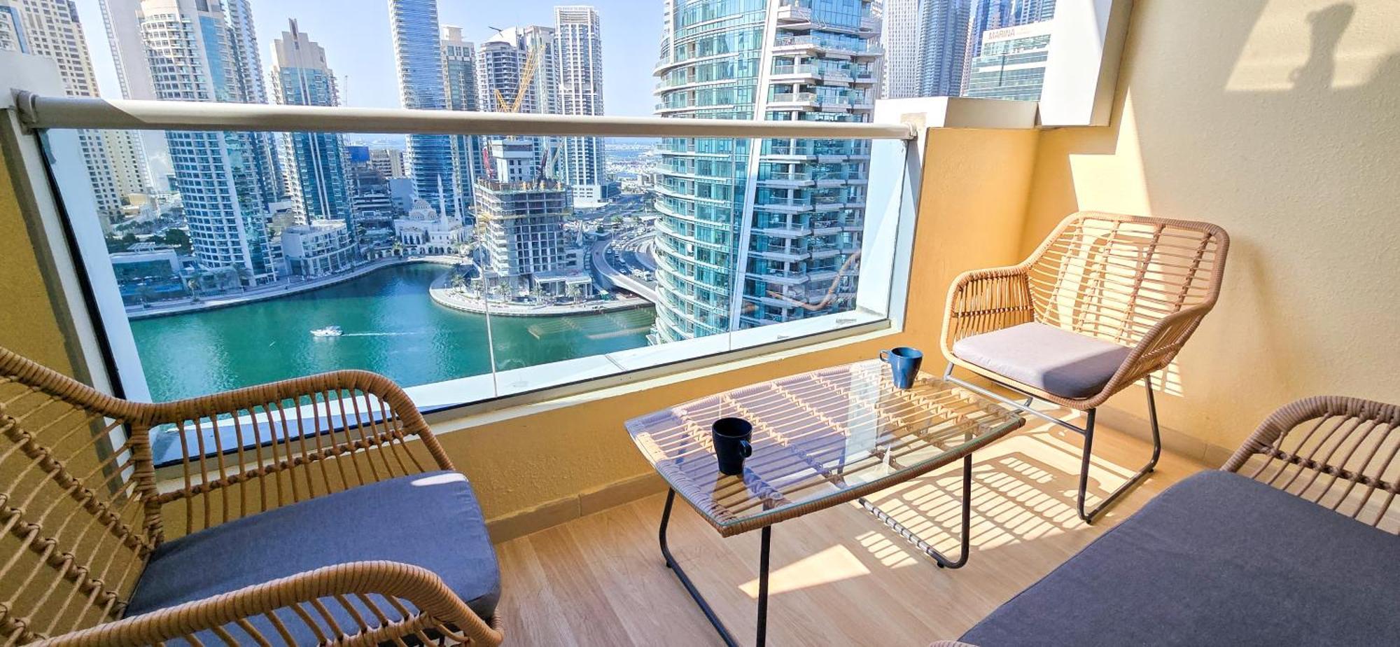Marina View Spacious 2 Bhk Апартаменти Дубай