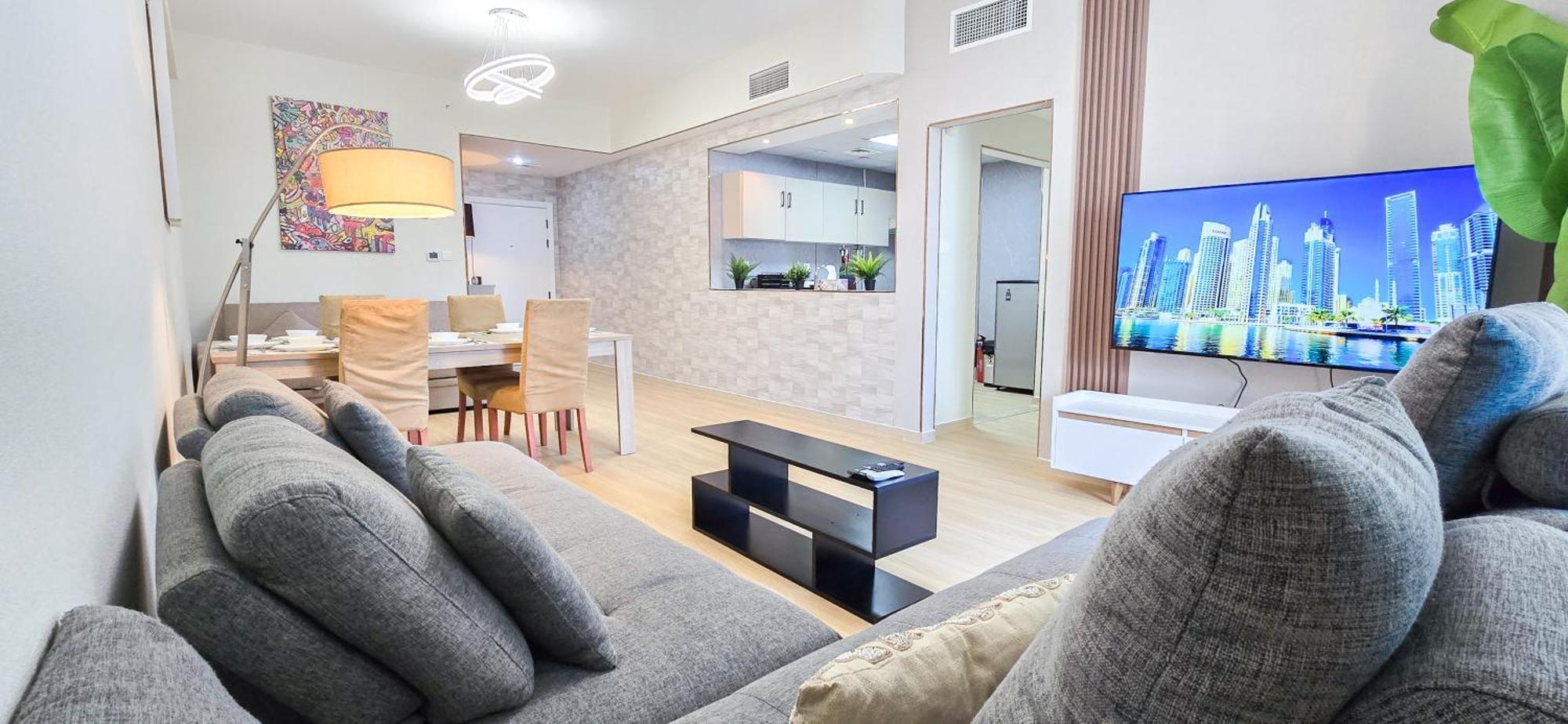 Апартаменти Marina View Spacious 2 Bhk Дубай