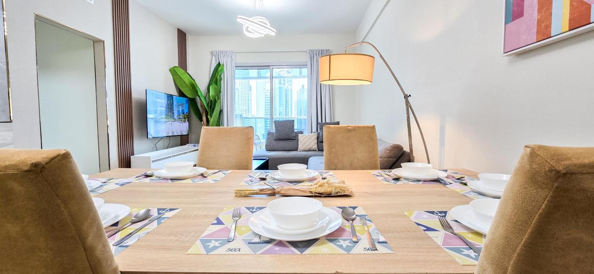 Апартаменти Marina View Spacious 2 Bhk Дубай