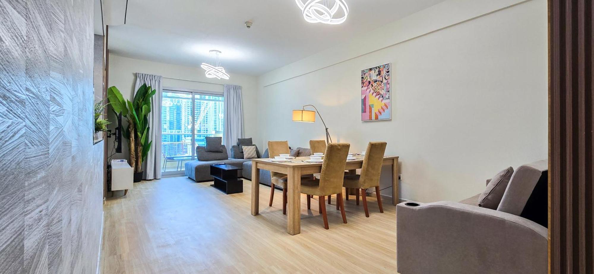 Апартаменти Marina View Spacious 2 Bhk *